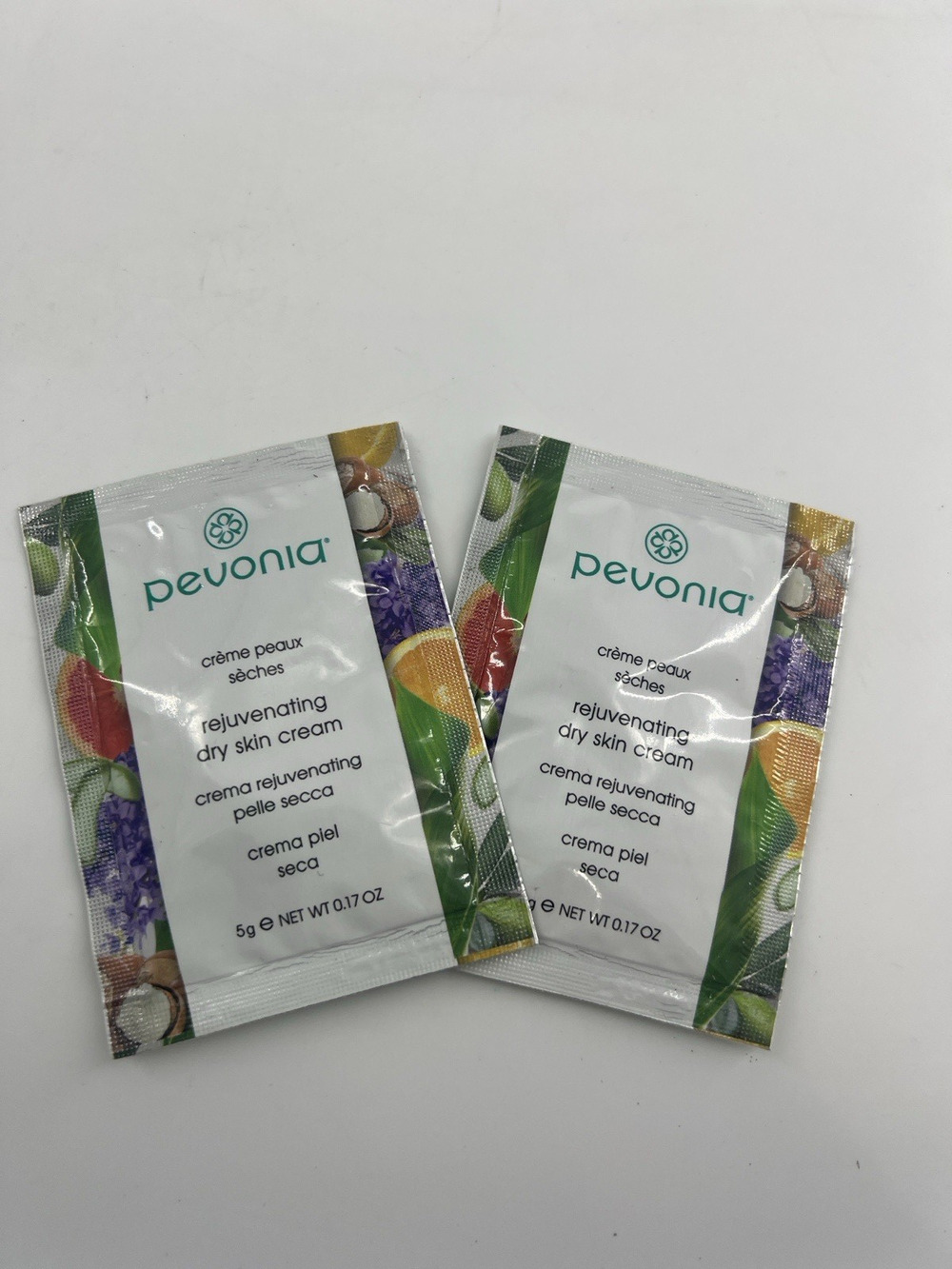 Pevonia Skincare Solutions as Nature Intended Sample Packs 2 Facial Anti Age New